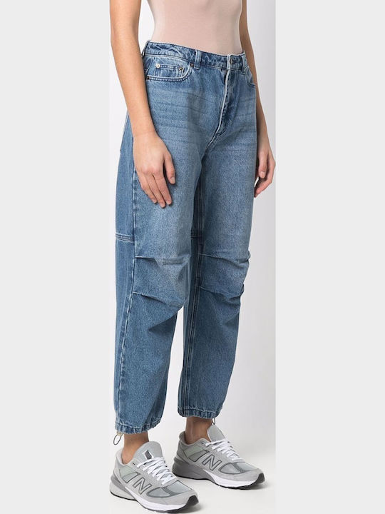 Hoch tailliert Damenjeans