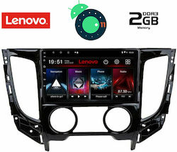 Lenovo Car Audio System for Fiat Fullback Mitsubishi L200 Audi A7 2015 with A/C (Bluetooth/USB/AUX/WiFi/GPS/Apple-Carplay/CD) with Touch Screen 9" DIQ_LVB_4437AC