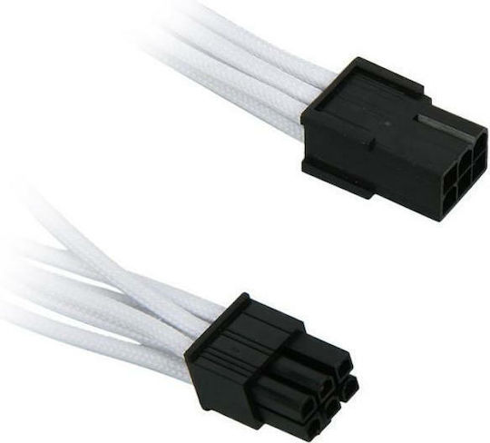 BitFenix 6-Pin PCIe - 6-Pin PCIe Cable 0.45m Λευκό BFA-MSC-6PEG45WK-RP