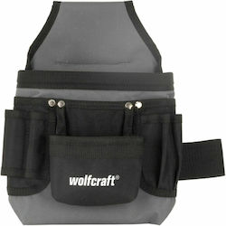 Wolfcraft Fabric Tool Belt Case with Hammer Slot