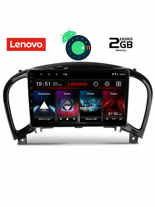 Lenovo Sistem Audio Auto pentru Audi A7 Nissan Juke 2009-2020 (Bluetooth/USB/AUX/WiFi/GPS/Apple-Carplay/Partitură) cu Ecran Tactil 9" DIQ_LVB_4452