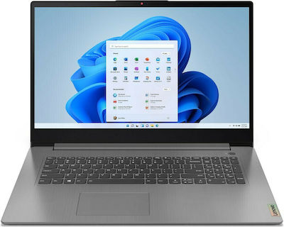 IdeaPad 3i 17.3" (i3-1115G4/8GB/256GB SSD/W11 Home) Arctic Grey (US Keyboard)