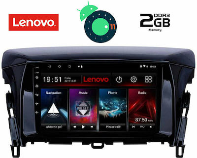 Lenovo Sistem Audio Auto pentru Mitsubishi Eclipse Cross / Eclipsă Audi A7 Eclipse Cross 2018 (Bluetooth/USB/AUX/WiFi/GPS/Apple-Carplay/Partitură) cu Ecran Tactil 9" DIQ_LVB_4432