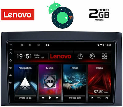 Lenovo Car-Audiosystem für Audi A7 Isuzu D-Max 2003-2011 (Bluetooth/USB/AUX/WiFi/GPS/Apple-Carplay) mit Touchscreen 9" DIQ_LVB_4254