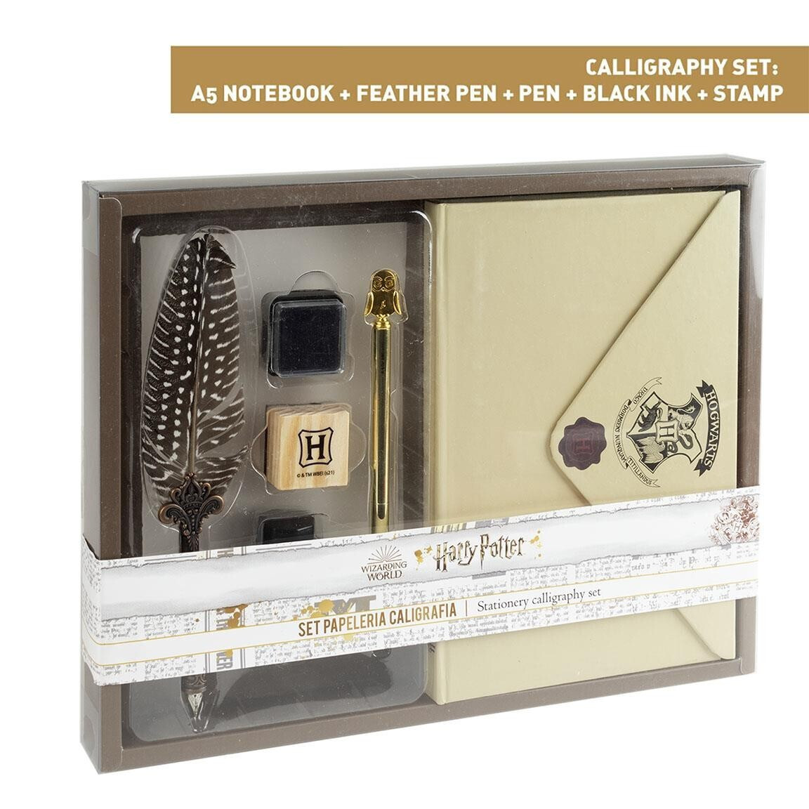 Cerdá Bolígrafos Unisex Children's Set Harry Potter Pen Set, Multicoloured, One Size, CRD-2100002749, One Size