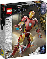 Lego Marvel Iron Man Figure pentru 9+ ani