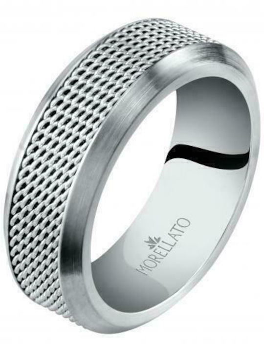Morellato Urban Herren Ring aus Stahl Vergoldet