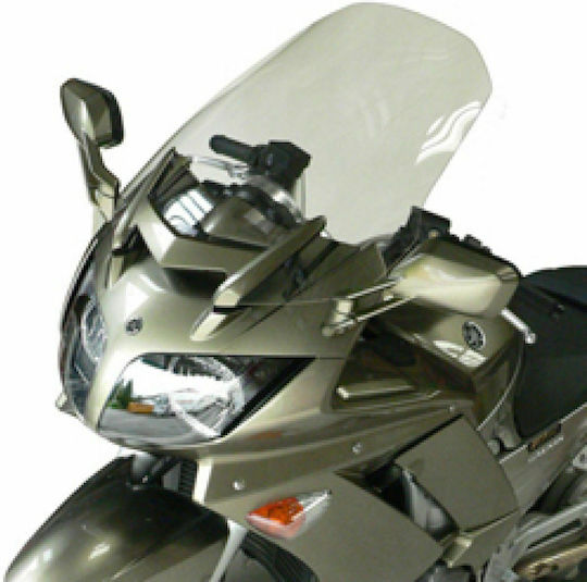 Bullster Windshield Motorcycle Windshield & Windscreen Transparent Visor for Yamaha FJR 1300 BY125HPIN