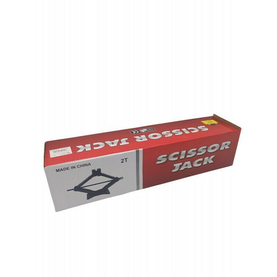 Rolinger Hand Operated Car Scissor Jack for Lifting Weight up to 2 Tons