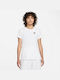 Nike Sportswear Γυναικείο Αθλητικό T-shirt Λευκό
