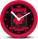 Pyramid International Harry Potter Gryffindor Brutalist Tabletop Clock with Indicators Plastic with Alarm Clock Red GP85888