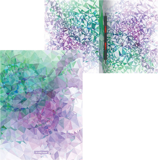 ErichKrause Clipboard with Clamp Conference for Paper A4 Multicolour Violet Dynamique 1pcs