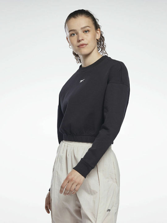 Dreamblend Gekürzt Damen Sweatshirt Schwarz