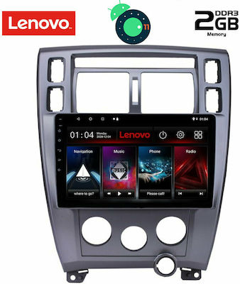 Lenovo Sistem Audio Auto pentru Audi A7 Hyundai Tucson 2004-2010 (Bluetooth/USB/AUX/WiFi/GPS/Apple-Carplay/Partitură) cu Ecran Tactil 10" DIQ_LVB_4241