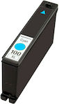 Inkjet Printer Compatible Ink Lexmark 100XL 600 Pages 16ml Cyan