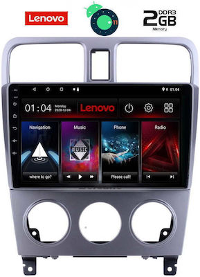Lenovo Car-Audiosystem für Audi A7 Subaru Forstwirt 2002-2008 (Bluetooth/USB/AUX/WiFi/GPS/Apple-Carplay) mit Touchscreen 9" DIQ_LVB_4661