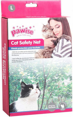 Pawise Cat Protection Net Μπαλκονιού 2x1.5m