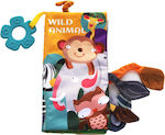 Kikka Boo Activity Book Εκπαιδευτικό Βιβλίο Δραστηριοτήτων Wild Animals made of Fabric