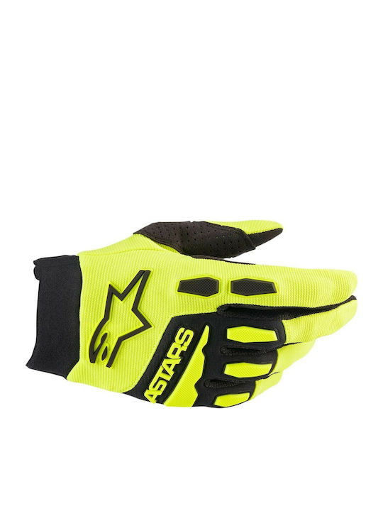 Alpinestars F Bore Summer Men's Motorcycle Gloves Yellow-Black