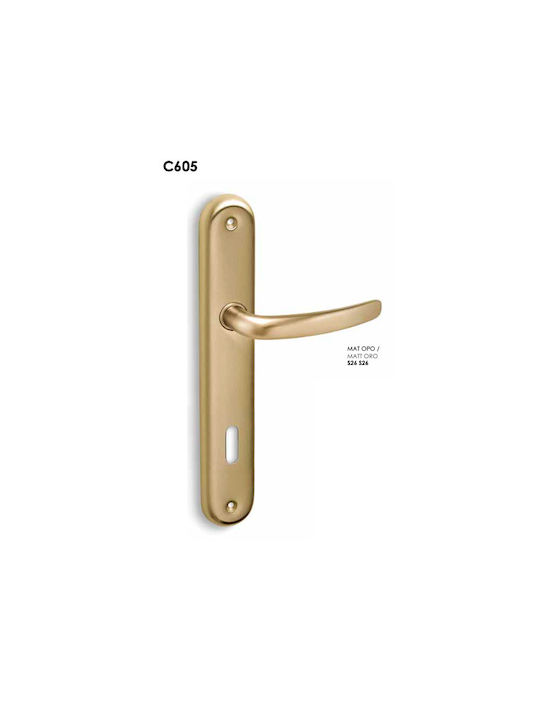 Conset Lever Middle Door with Plate C605 C605HR...