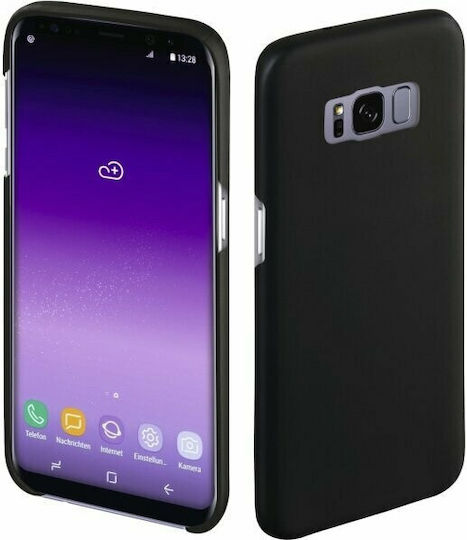 HAMA Silk Back Cover Silicon Negru (Galaxy S8+)