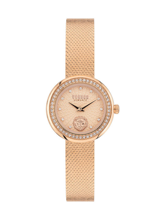 Versus by Versace Lea Petite Uhr mit Rose Gold Metallarmband
