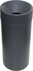 Viomes Recycling Plastic Waste Bin 36lt Gray Viomes Recycling Plastic Waste Bin 36lt Gray