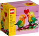 Lego Building Parts Valentine Lovebirds for 8+ Years Old