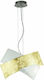 Ondaluce Pendant Light Gold with Socket E27 45cm