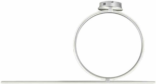 Ondaluce Pl.Acrobat.40/Silver Ceiling Light 100cm LED Ondaluce Pl.Acrobat.40/Silver Ceiling Light 100cm LED