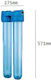Atlas Filtri Master Duplex Plus 3P BFO SX TS Water Filtration System Double Central Supply Micron 1'' 191212