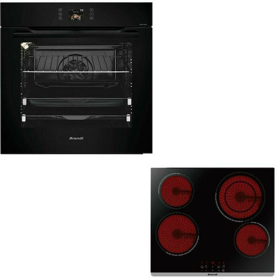 Brandt Over Counter Oven 73lt with Ceramic Hobs W56cm.