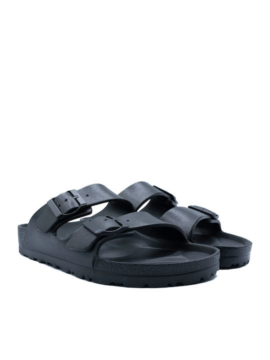 Adam's Shoes Women's Flip Flops Black