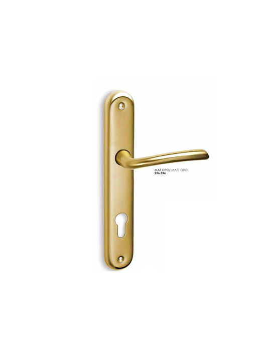 Conset Lever Front Door with Plate Right C285 (Center Distance 85mm) URL