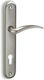 Conset Lever Front Door with Plate Left C435 C435HYS05S05 (Center Distance 85mm) Nickel