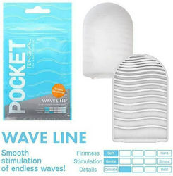 Tenga Pocket Stroker Мастурбатор вълнова линия 1бр