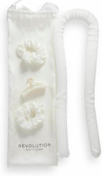 Revolution Beauty Curl Enhance Satin Curling Ribbon Lockenwickler Biegsam in Weiß Farbe 4Stück Revolution Beauty Curl Enhance Satin Curling Ribbon Lockenwickler Biegsam in Weiß Farbe 4Stück
