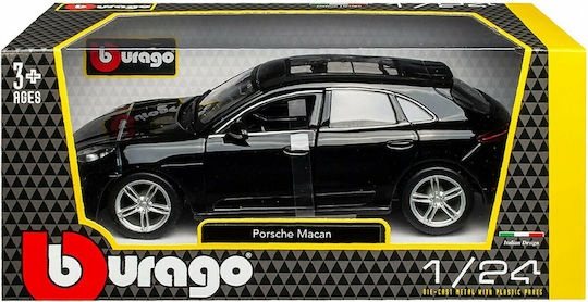 Bburago Auto Porsche 918 Macan - Schwarz 1:24 für 3+ Jahre