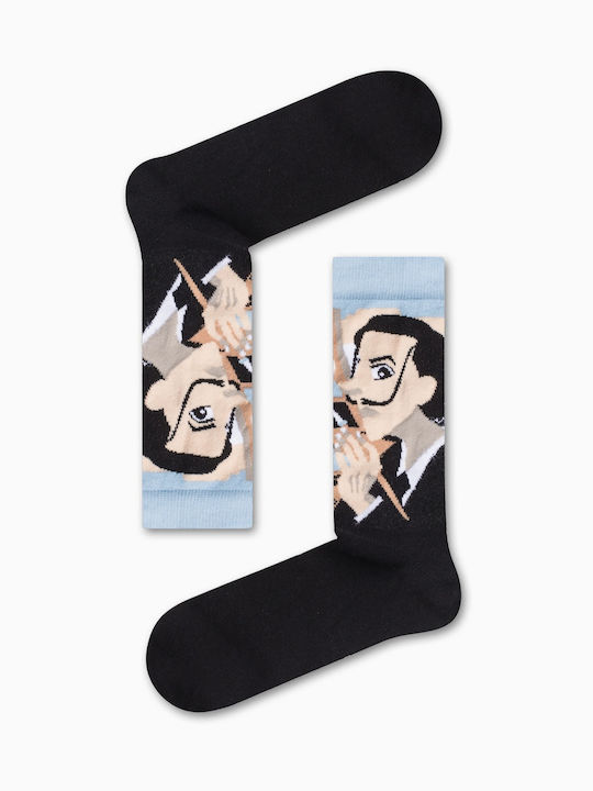 Ekmen Dali 08-37 Damen Gemusterte Socken Mehrfarbig 1Pack