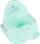 Classic Potty Little Bunnies Turquoise