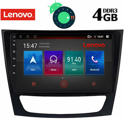 Lenovo Car-Audiosystem für Mercedes-Benz E Klasse 2003-2009 (Bluetooth/USB/AUX/WiFi/GPS/Apple-Carplay) mit Touchscreen 9" DIQ_SSX_9408