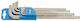 Unior Σετ 8 Κλειδιά Allen σε Σχήμα L 220/3SLPH