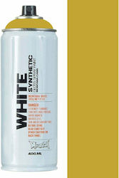 Montana Cans Σπρέι Βαφής White με Γυαλιστερό Εφ...