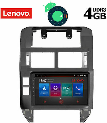 Lenovo Car-Audiosystem für Volkswagen Polo 2002-2009 (Bluetooth/USB/AUX/WiFi/GPS/Apple-Carplay) mit Touchscreen 9" DIQ_SSX_9755