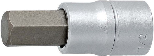 Unior Cheie tubulară cu Vârf Allen și Patrat de Prindere 1/2'' Dimensiune H7 1buc