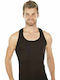 Herren Unterhemden in Schwarz Farbe 1Packung