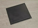 Tema Dolu Stainless Steel Rack Floor with Diameter 100mm Black 93615 N