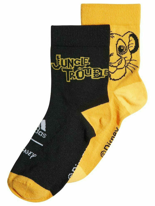 adidas Kindersocken Kniehohe Performance Gelbe 2 Paar