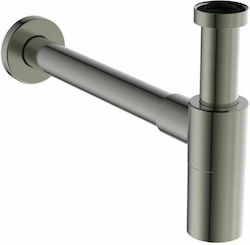 Ideal Standard Brass Siphon Sink Gray