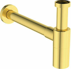 Ideal Standard Brass Siphon Sink Gold